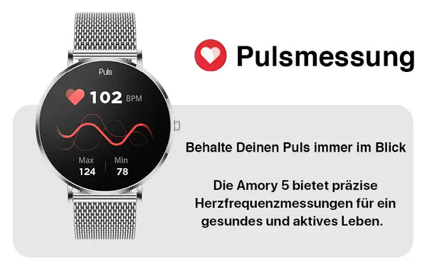 Pulsmessung der Pireware Amory 5