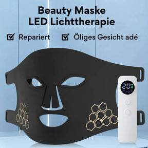 LED Lichttherapie Maske gegen Falten und Unreinheiten