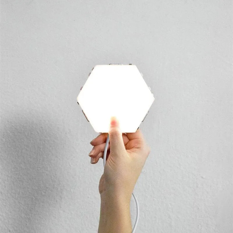 Quantum LED Licht Touch Sensor magnetische Module Beleuchtung Hexagon