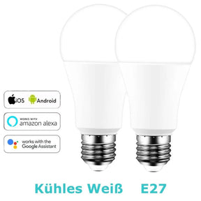 Smarte Glühbirne Kalt Weiss Alexa 2 Stueck