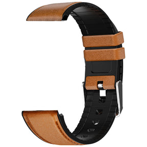 Smartwatch Ersatz Armband Braun Leder Tfit Series 2 Pro