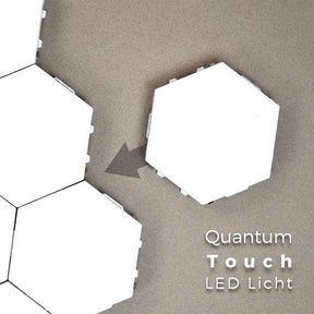 Quantum LED Licht Touch Sensor magnetische Module Beleuchtung Hexagon