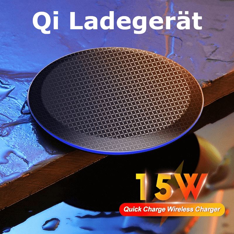 Induktive Schnell Ladestation »Qi Fast Wireless Charger 15W« Quick Cha