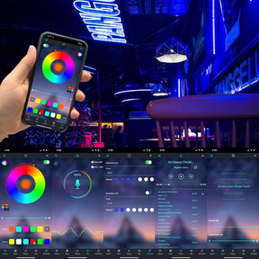 LED Streifen Lichter per Smartphone App steuerbar