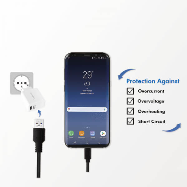 USB Adapter Schnellladen 2 Ports LogiLink Quick Charge 3.0
