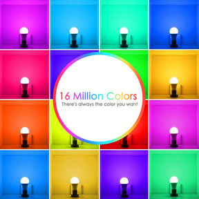 Smarte Glühbirne Alexa Google Home 16 Millionen Farben