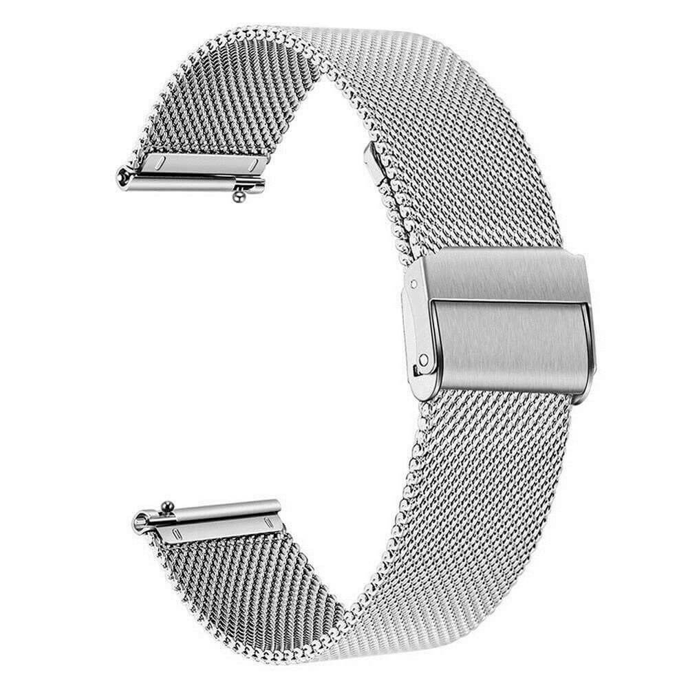 Smartwatch Ersatz Armband Mesh Silber