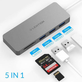 USB Multi Adapter 5 in 1