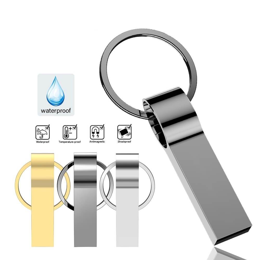 kleiner wasserdichter USB Stick in verschiedenen Farben und Kapazitaeten